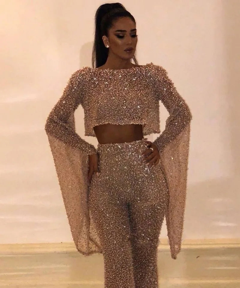 Conjunto Glitter -Champagne