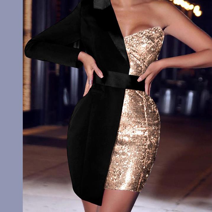 Vestido Metallic Natália