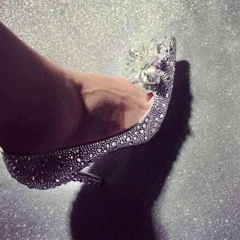 Sapato De Crystal