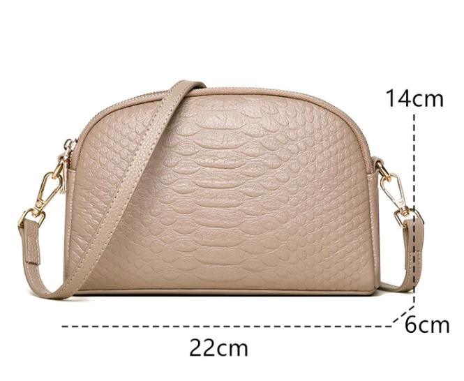 BOLSA GABI PLENA - COURO LEGITIMO - ROMANA SHOPPING