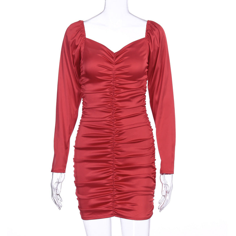 Vestido Plissado Sara
