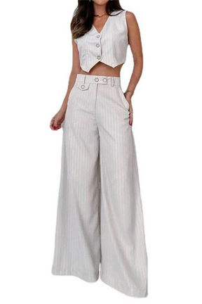 CONJUNTO ALFAIATARIA CALÇA/ COLETE