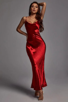 Vestido Metallic Longo