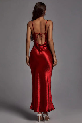 Vestido Metallic Longo