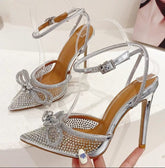 Scarpin Prateado