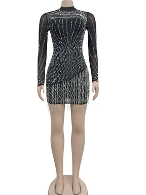 Vestido Patrícia Navy Mini Dress