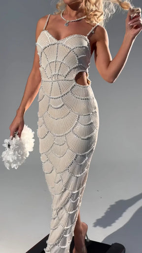 Vestido Branco Pearl Luxury
