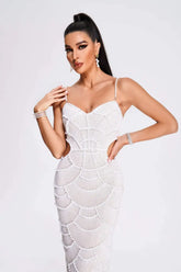 Vestido Branco Pearl Luxury