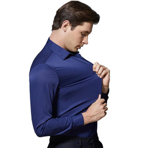 Camisa Social Elástica Super Stretch - ROMANA SHOPPING