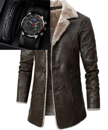 Sobretudo Masculino Longo - ROMANA SHOPPING