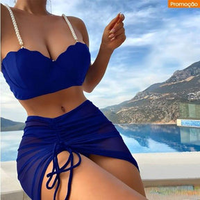 Biquini De Pérola Eleganc - ROMANA SHOPPING
