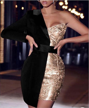 Vestido Metallic Natália