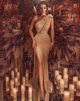 Vestido Celine Golden