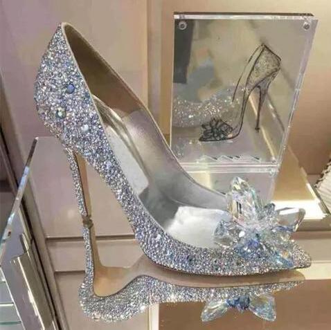 Sapato De Crystal